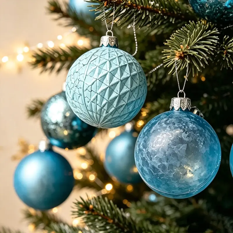 25-piece Christmas colorful classic cracked Christmas tree ball ornaments in vintage elegant style, with a variety of colors and designs, durable and reusable, suitable for home, outdoor, courtyard, party, and mall Christmas decorations