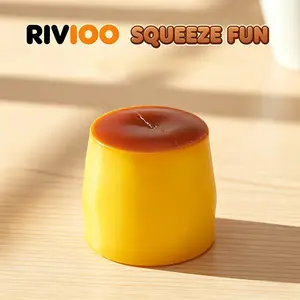 RIVIOO Filled building block caramel pudding pinch toy
