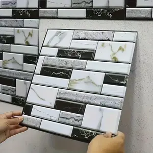 2026 New Vintage Brick Wall Stickers - Waterproof self-adhesive 3D textured surface, presenting authentic brick joints and mortar texture, easy DIY installation, suitable for indoor and outdoor scenarios such as kitchens, bathrooms, living rooms - Removab