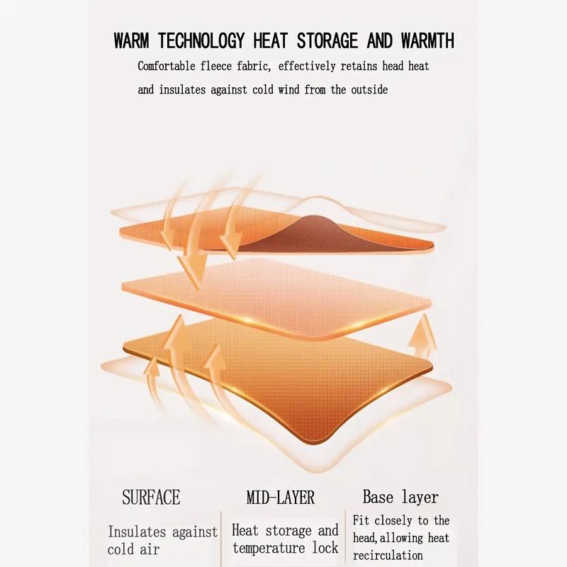 Men's Winter Knitted Earflap Hat - Cold Protection for Skiing, Hiking, Street Style - Elastic Fit, Hand Washable - Available in Outdoor Activities and Daily Winter Accessories, Fashionable Knitted Hat Men's Winter Knitted Earflap Hat - Cold Protection for Skiing, Hiking, Street Style - Elastic Fit, Hand Washable - Available in Outdoor Activities and Daily Winter Accessories, Fashionable Knitted Hat