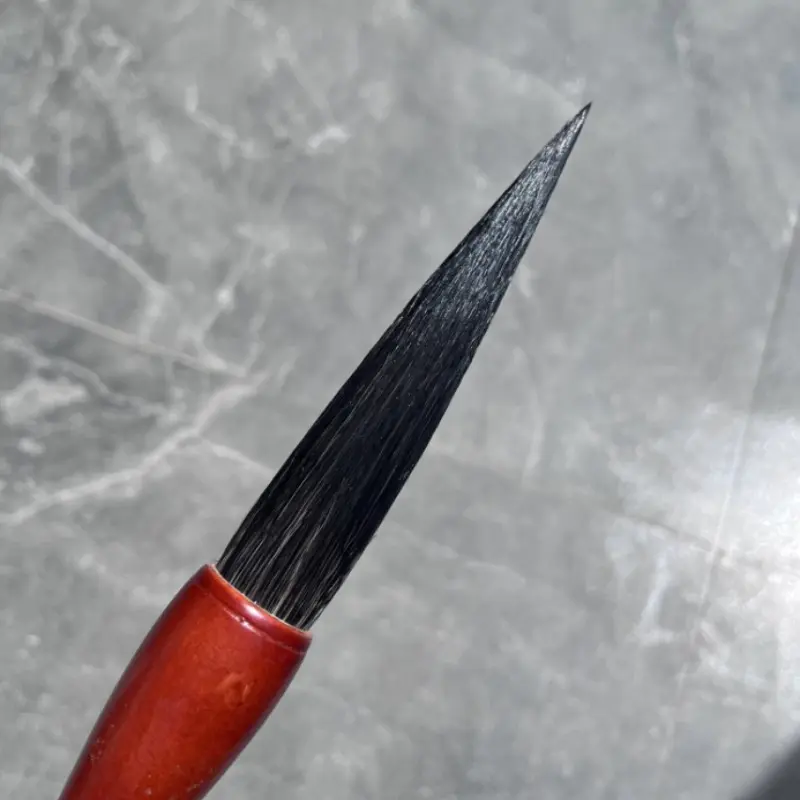 Professional Grade Bear Hair Bamboo Handle Ultra Long Tip Calligraphy Brush, Professional Quality Ink Painting Tool