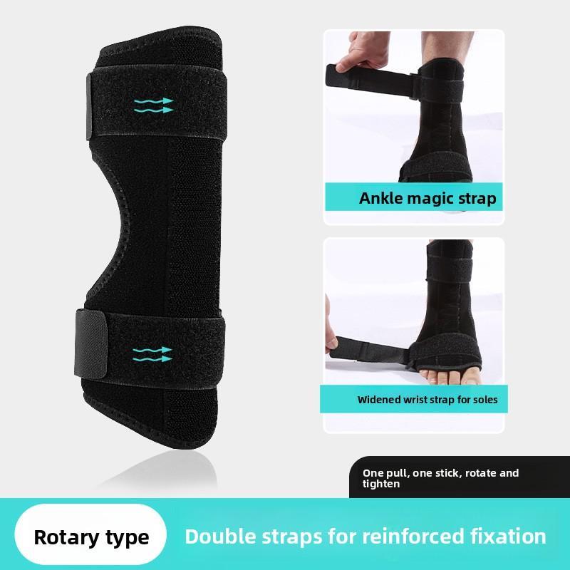 Foot Drop Brace - Adjustable Ankle Support Stabilizer - Orthotic Correction Sleeve for Sprain Protection & Daily Walking Recovery