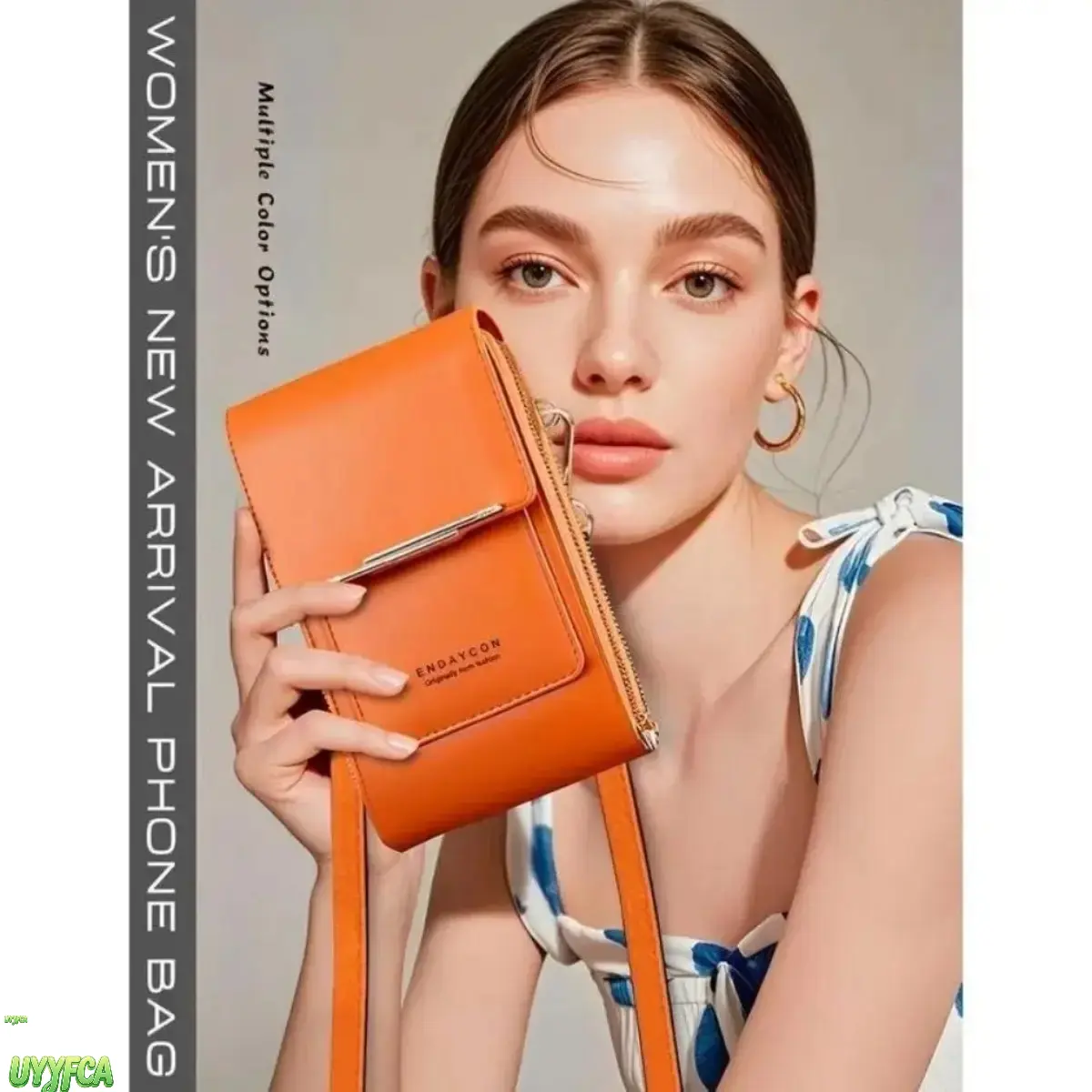 Women's Elegant Minimalist Touchscreen Crossbody Phone Wallet Purse - Multi-Compartment, Card Slots, Coin Pocket, Adjustable Strap, Water-Resistant, Lightweight, Durable Crossbody Bag - Ideal for Shopping, Beach Vacation, Purses Crossbody Bag, Crossbody P