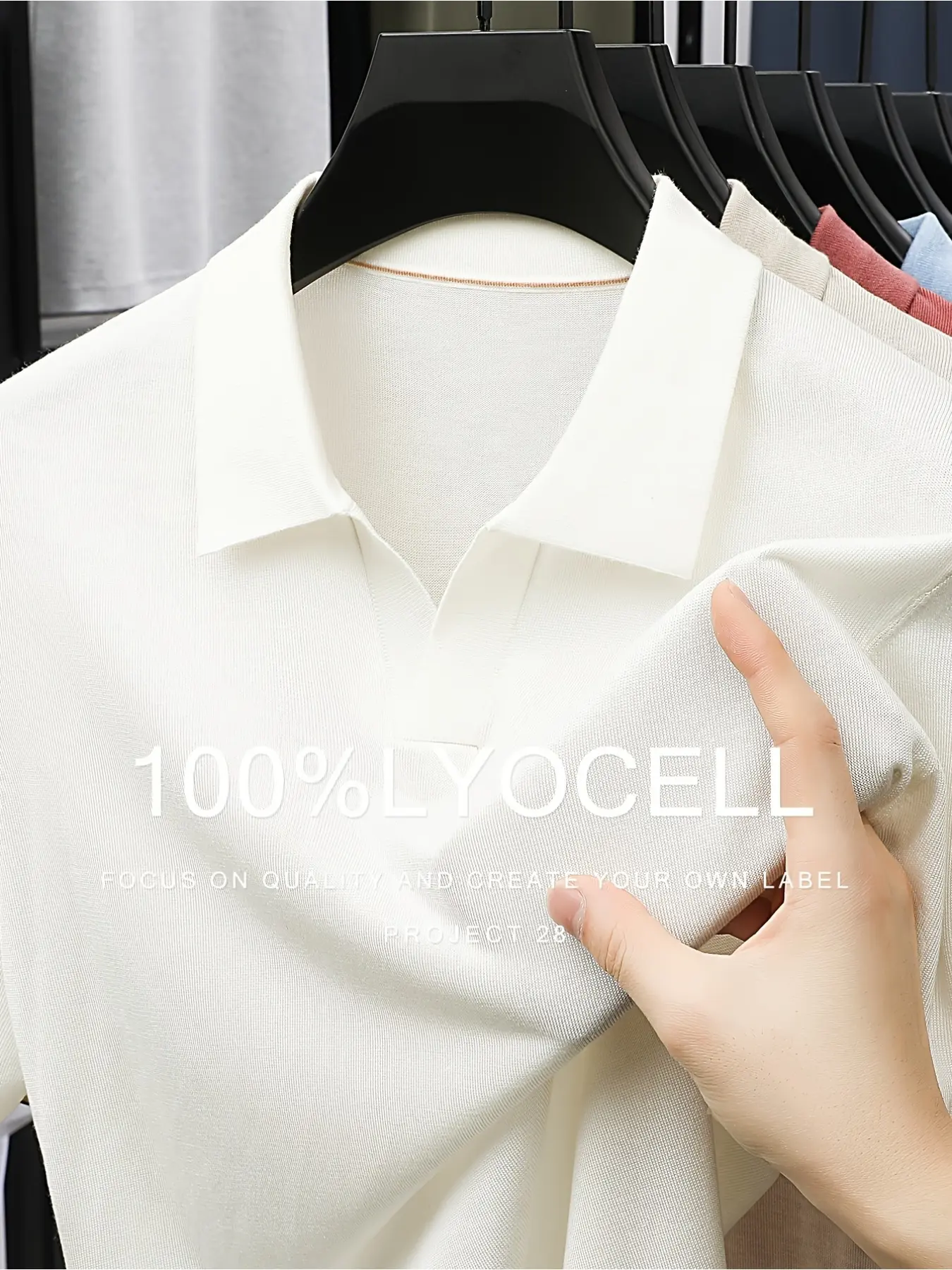 1 PC Men's Pullover Knitted Casual Polo Shirt, Plain Polo Shirts - Short Sleeve Seagull Collar Solid Color Collarless T-Shirt. Available in multiple colors, suitable for outdoor sports, light business, daily commuting