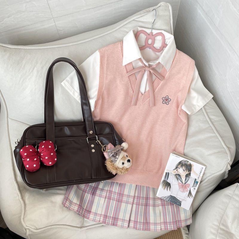 Autumn JK Style School Uniform Design Woman Outfits Preppy Blazer Plaid Skirt Vintage Korean Style Female  3 Piece Sets 2025