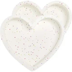 10 Inch Large Heart Shaped Nonstick Silicone Cake Pans Heart Baking Molds 2 Pcs Set Cream