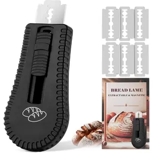 Bread Lame Dough Scoring Tool, Extractable &  Bread Scoring Tool with 6