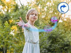 Hottest! Cosmic Fly Ball - Boomerang hover, galaxy - spin effect, drone - like track. Cool toy for 6 - 12s & teens, perfect for outdoor play,The best gifts for Halloween, Easter, and Christmas