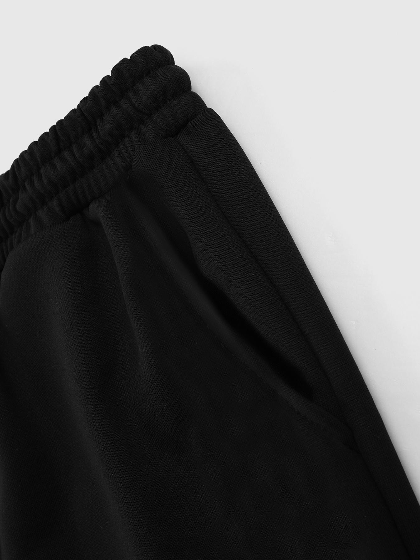 Unisex Waist Drawstring Straight Leg Loose Pants, Floral Print, Casual Comfortable Daily Wear, All Seasons, Sporty & Home Clothing