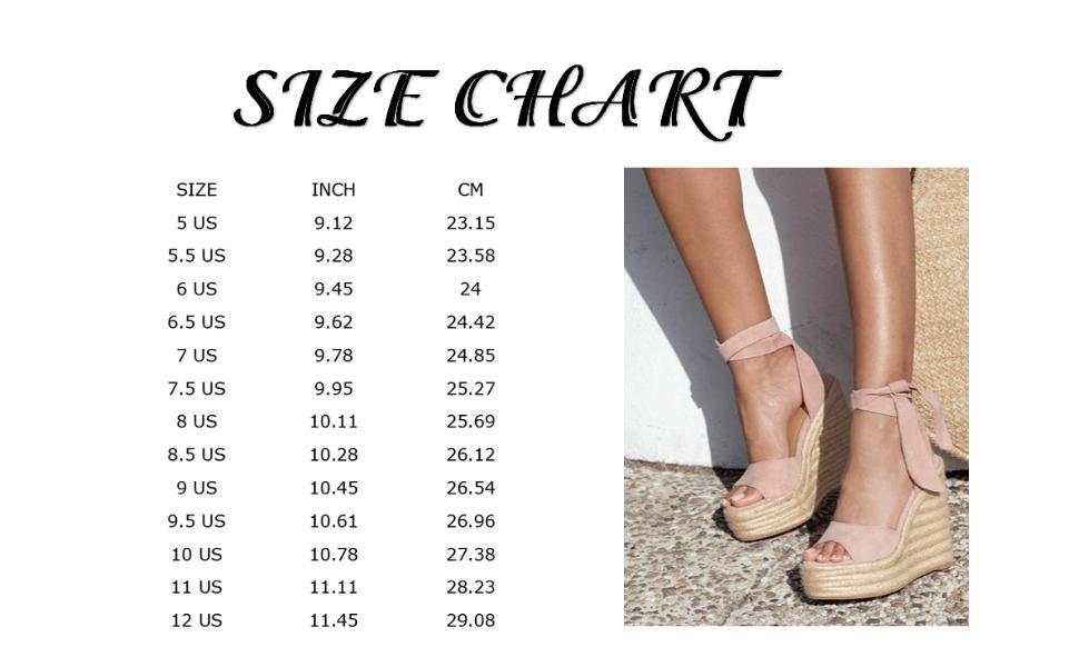 【NEW】Fashare Womens Espadrilles Wedges Sandals Heels Open Toe Tie Lace Up Platform Ankle Strap Summer Dress Shoes 【NEW】Fashare Womens Espadrilles Wedges Sandals Heels Open Toe Tie Lace Up Platform Ankle Strap Summer Dress Shoes