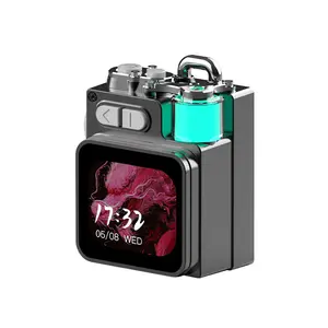 Mini Touchscreen Bluetooth Speaker for Gaming and Home Use, Outdoor Smart Wireless Digital Display Speaker