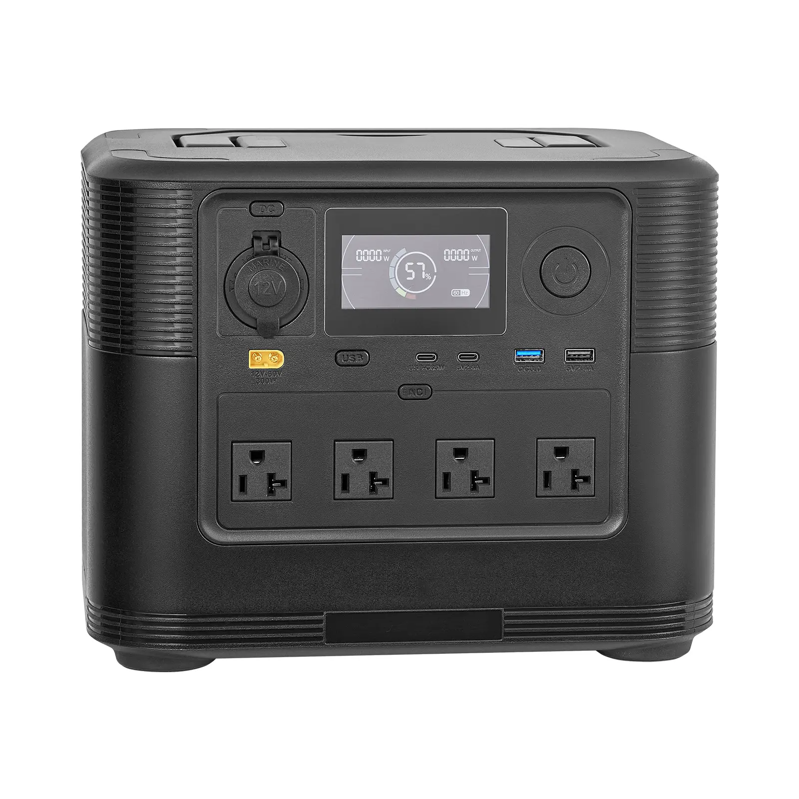 Portable Power Station, Solar Generator Power Station, 1800W Max AC Output Power, 300W Max Solar Input Power, Versatile Charging Options, For Home Emergency