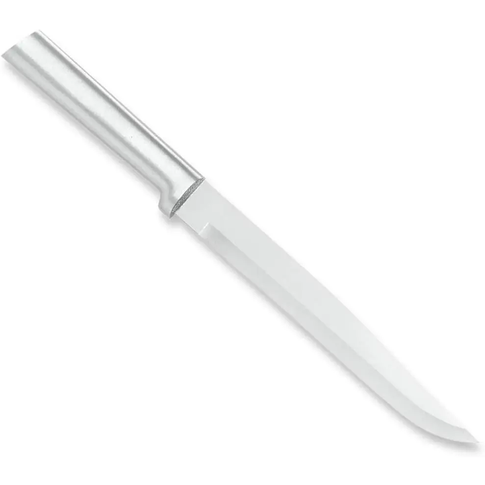 Cutlery Slicer Knife (R107), Silver | 7" Stainless Steel Blade, Cast Aluminum Handle