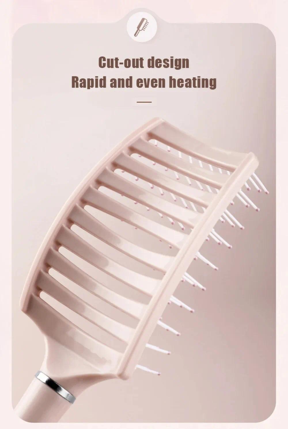 Anti-Hair Loss Air Cushion Massage Hair Brush - Fluffy Hair Styling Tool For All Hair Types Long Thick Thin Curly Natural