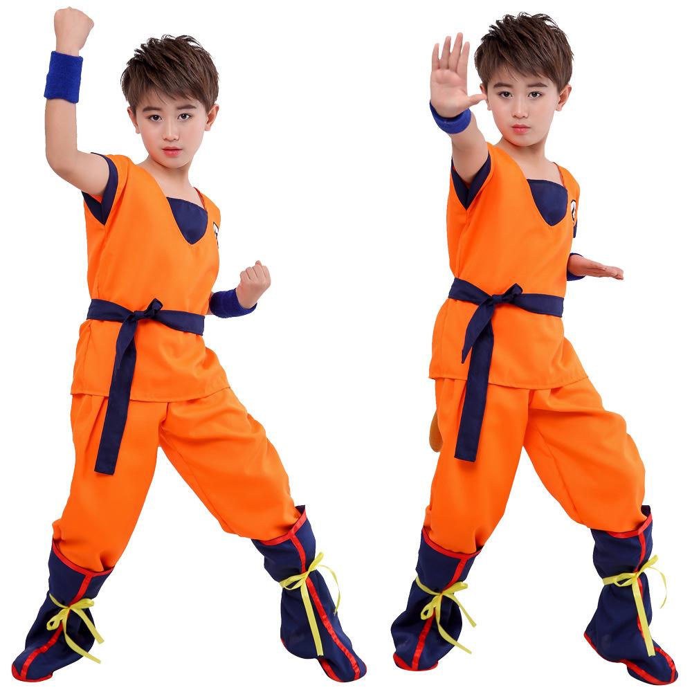 Halloween Dragon Ball Cosplay Super Saiyan Goku Kamehameha Turtle Sage Costume