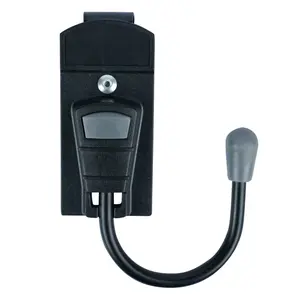 Tool Belt Hook Tool Holster Cordless Drill Holster Hook with Metal Clip for Work Belt (Grey)
