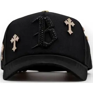 Premium Barbas Hats B Chrome Cross G5 Grade Generic Style Baseball Cap