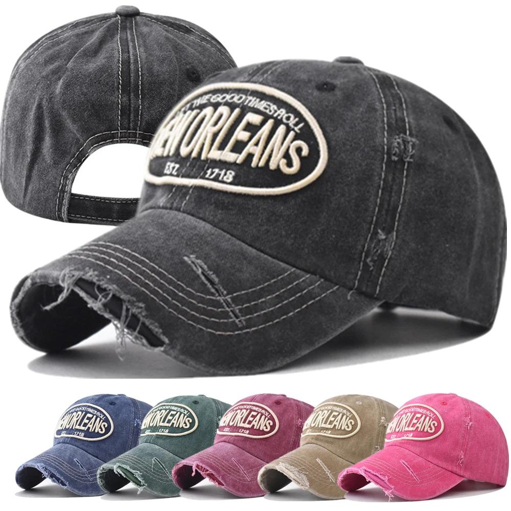 New Unisex Cap Letter Embroidery Cotton Baseball Cap Casual Outdoor Sports Cap For Women Men Fashion Street Hat