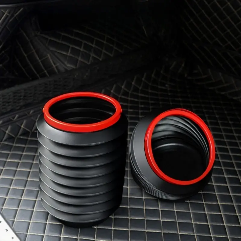 4L Collapsible Car Trash Bin for Vehicle Trendy Aesthetic Interior Accessory Chic Foldable Organizer