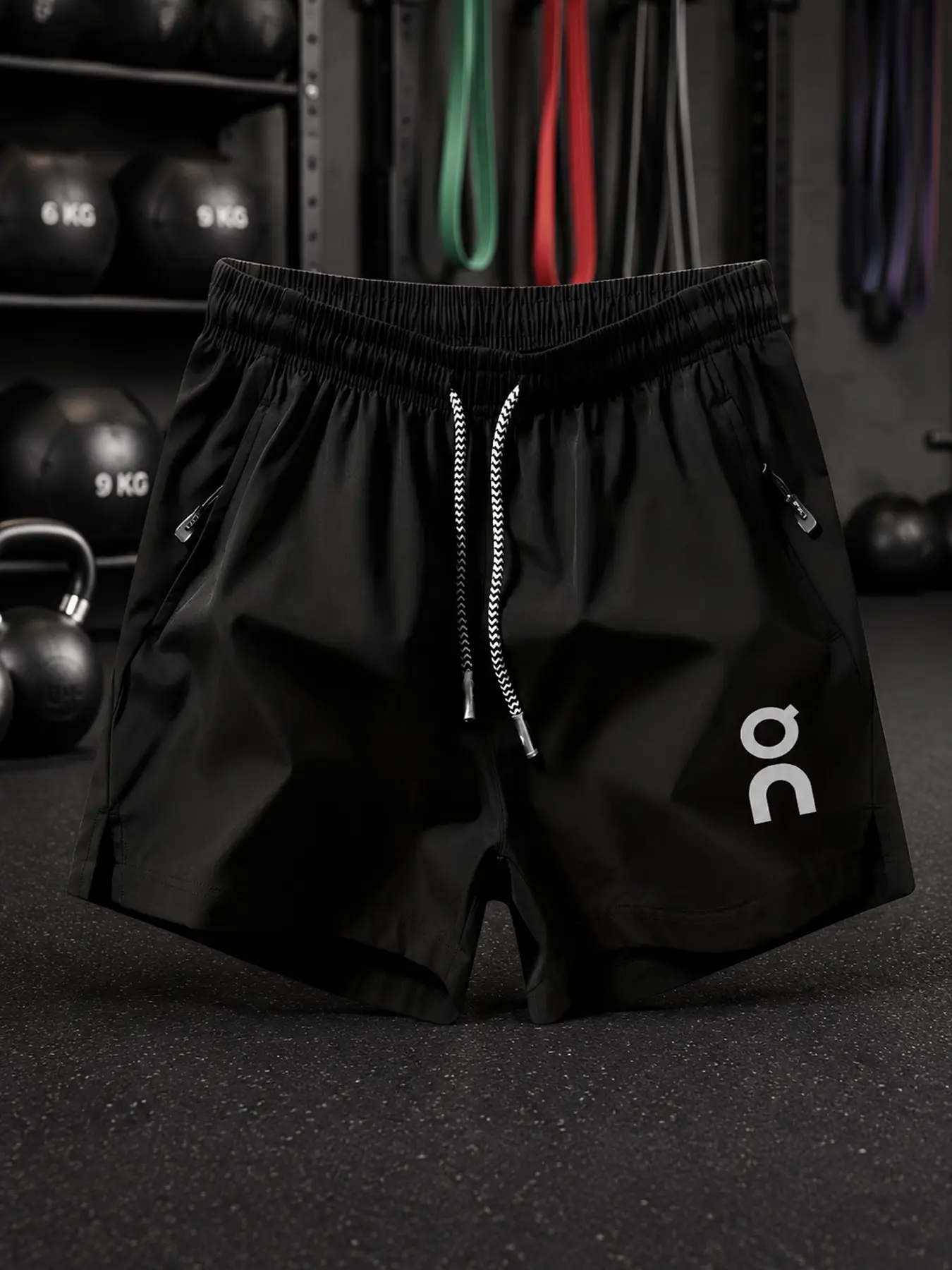 Men's Quick-Dry Sport Shorts, Ideal for Beach, Swimming, Travel, Summer Casual Wear, Geometric Print, Lightweight, Breathable, Unisex