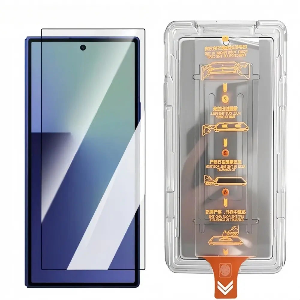 Samsung Z Fold 7 Tempered Glass Screen Protector, Anti-Scratch HD Clear Film, Easy Installation, Bubble-Free, Dust-Proof, Compatible with Z Fold 7/6