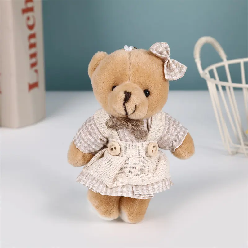Light brown bow female bear