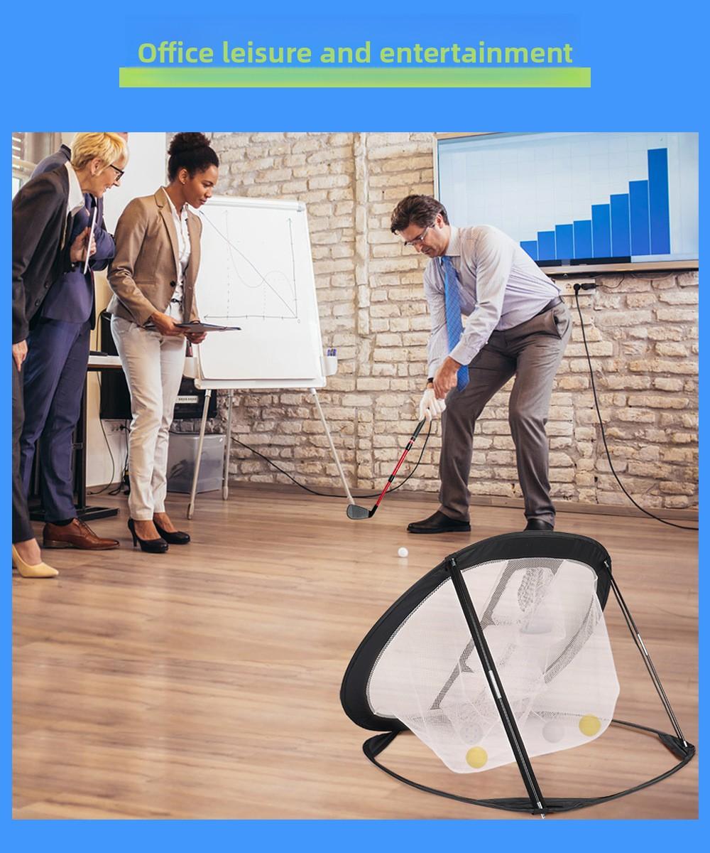 Outdoor Golf Three-Section Telescopic Chipping Club Extendable Practice Club for Indoor & Outdoor Use