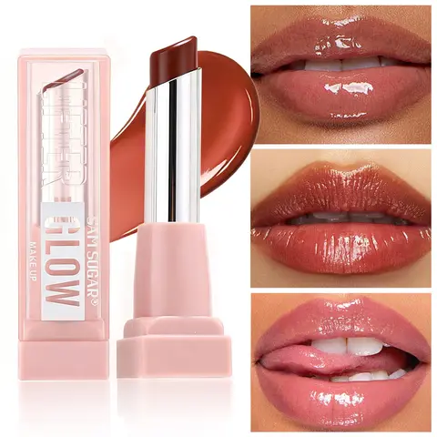 6 Color Shimmer Lipstick, Moisturizing Lipgloss, High Shine Gloss, Long-Lasting Glossy Finish, Ideal for Daily Use, Enhances Natural Beauty, Perfect Gift for Makeup Lovers