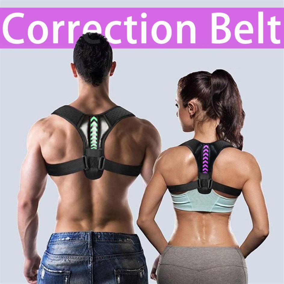 Adjustable Back Shoulder Posture Corrector Belt Clavicle Spine Support Reshape Your Body Home Office Sport Upper Back Neck Brace Cycling Seat Cushion dropper post bike bait pole seat flames mini bike adapt bike old school hopper bike 11kmh pedal bike