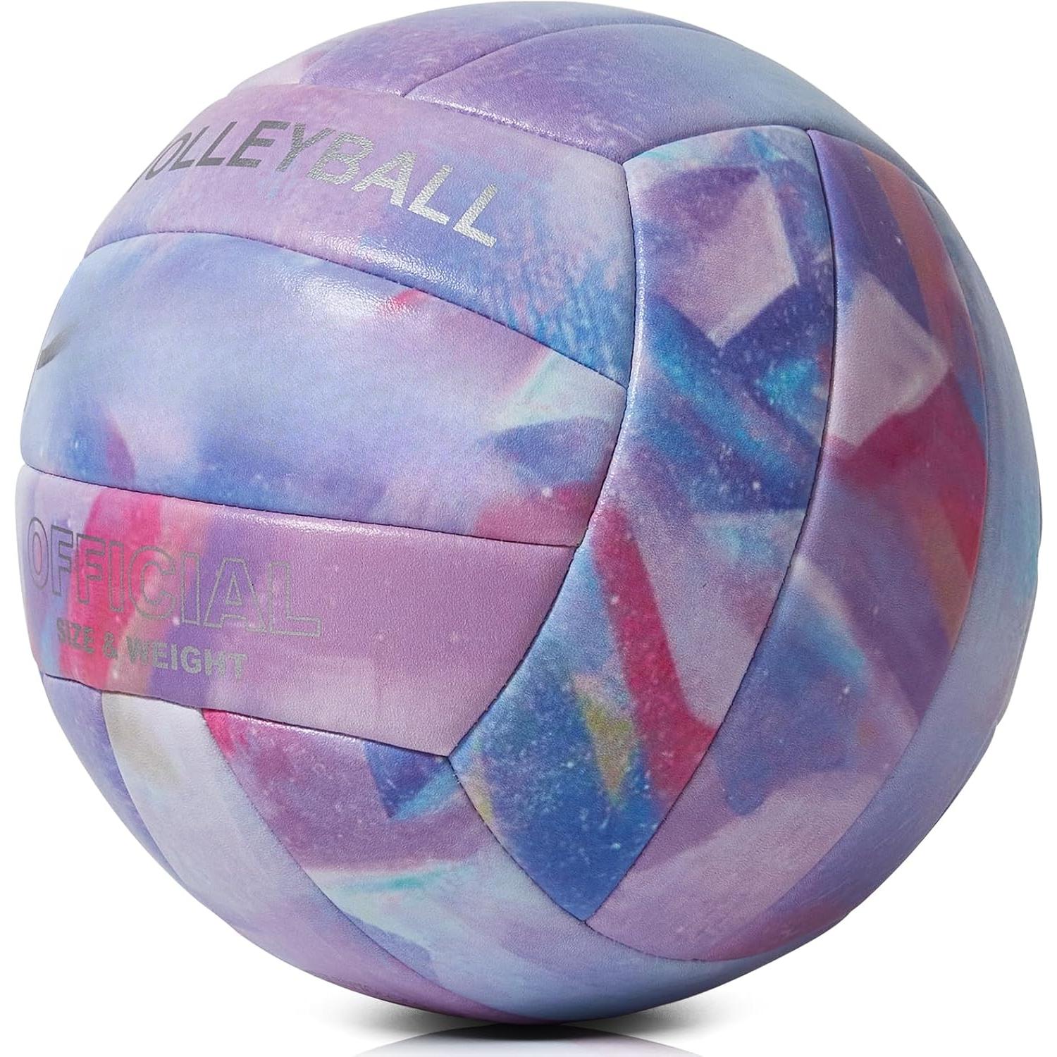 Volleyball Size 5 PU Leather Soft Indoor Outdoor Volleyballs Play Ball for Beginner, Teenager, Adult, 8.2 Volleyball Size 5 PU Leather Soft Indoor Outdoor Volleyballs Play Ball for Beginner, Teenager, Adult, 8.2