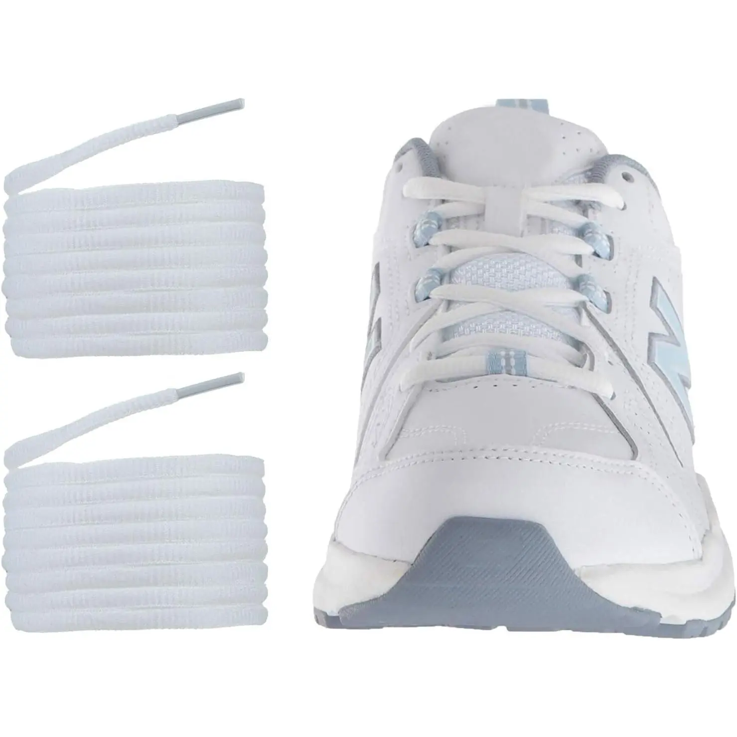2 Pairs Shoelaces for  BalanceShoes, Oval  Shoe Strings for Running Sneaker