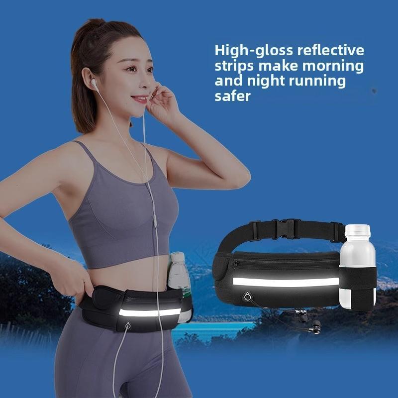 Running fanny pack Multifunctional waterproof and anti-theft close-fitting mobile phone belt Sports fitness men's and women's small kettle bag Cycling bag