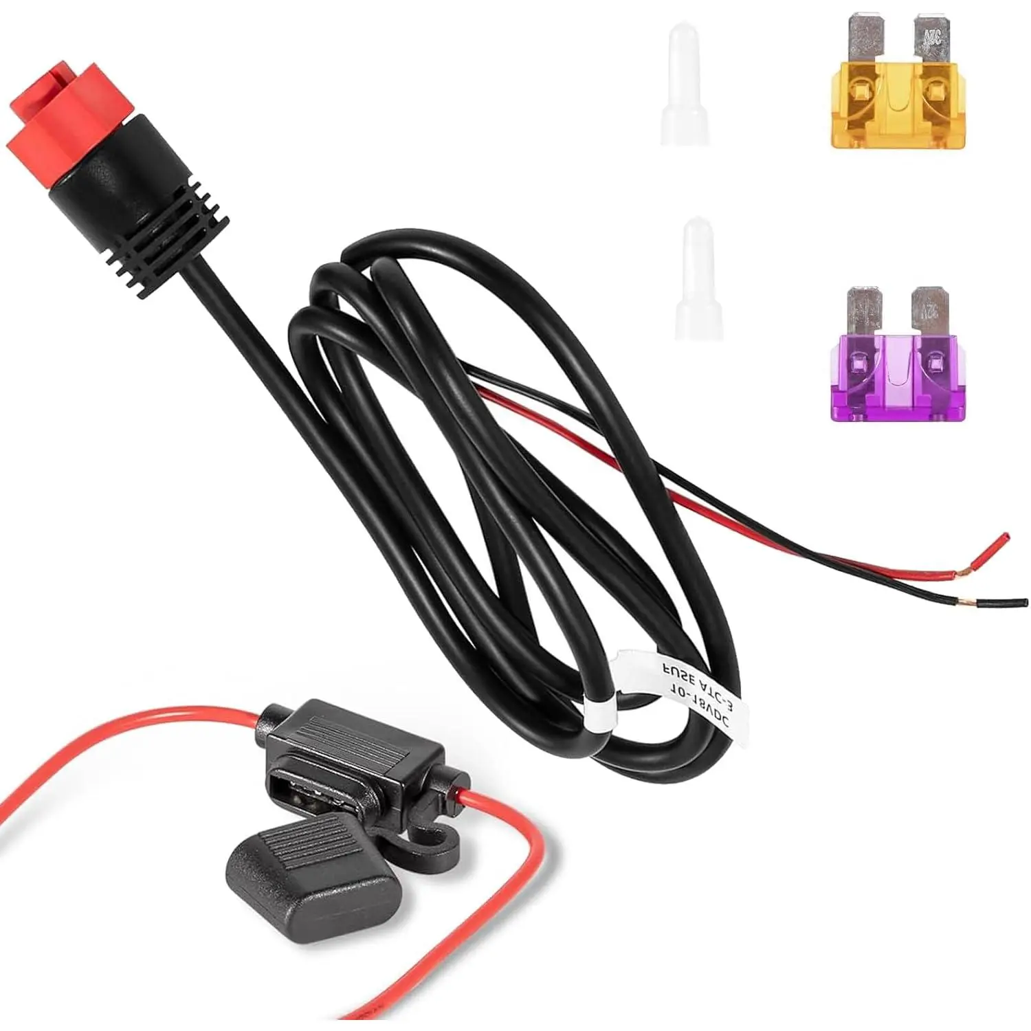 Replacement for Lowrance HDS/Elite/Hook Power Cable 000-14041-001,3 Foot,2-Wire Power Only for HDS, Elite FS, Elite Ti2, Hook, Mark
