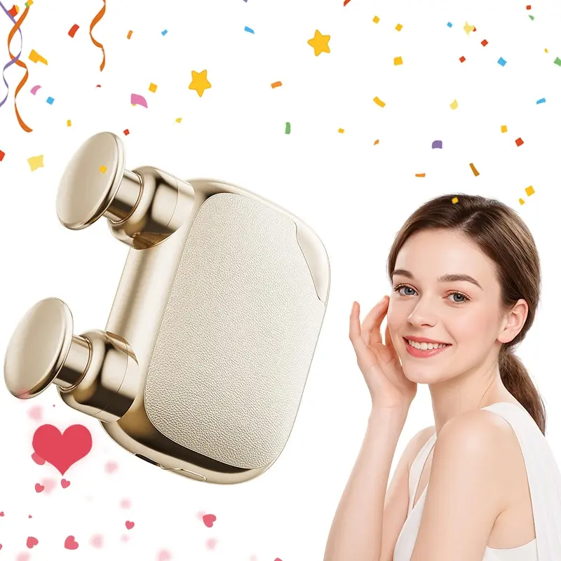New portable pocket mini massager for deep muscle relaxation and facial massage, timed control, suitable for gift giving, Muscle Massagers