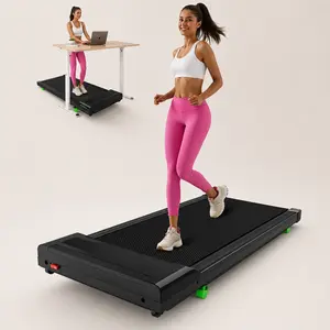 2026 New Fresh Appearance AKLUER Walking Pad Under Desk Treadmill with 6% Incline Walking Jogging Machine for Home and Office, 2 in 1 Desk Walking Treadmill with Incline SummerVibes