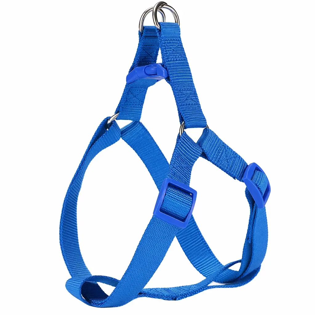 Adjustable Triangle Dog Harness, Solid Color Imitation Nylon Pet Gear, Comfortable and Durable Puppy Carrier Strap