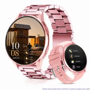 Wireless Calling Smart Watch for Women & Men, Fitness Tracker, Workout Watch, Multiple Sports Modes, Music Control, HD Touch Screen, Android & iOS Compatible