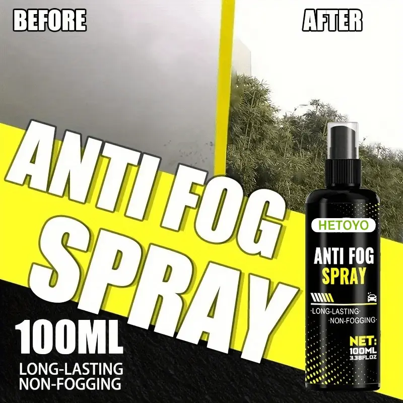 Anti-fogging agent for motorcycle helmet: the ultimate durable nano-coating, suitable for all helmets, automobile glasses and rearview mirrors, effectively preventing fogging and ensuring riding safety.