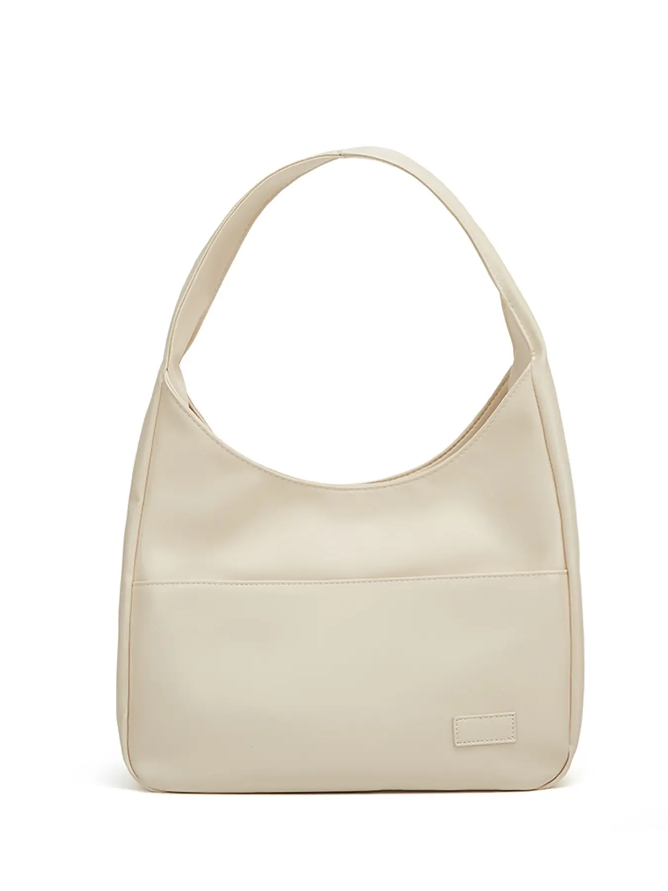 2026 New Fashion Light Brown Simple Elegant Solid Color HOBO Bag Purse Shoulder Tote Bag, Soft Matte Texture Daily Essential for Students and Office