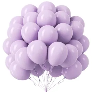 50pcs Light Balloons, 5 Inch Reusable Latex Balloon Set, Perfect for Weddings, Birthdays, Graduations, Thanksgiving Decorations