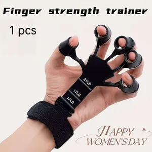Adjustable Resistance Finger Trainer, Professional Rehabilitation Grip Strengthener, Hand Therapy, Musician Practice, Gamer, Programmer Gift