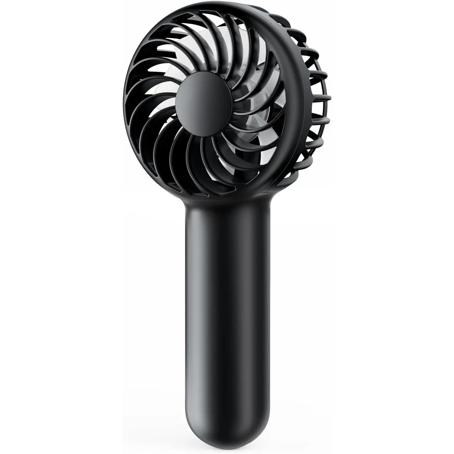outdoor sports Gaiatop Mini Portable Handheld Fan, 3 Speed Powerful Battery Operated, Small USB Rechargeable Personal Fan for Makeup Eyelash, Camping Beach Airplane Travel  for Women Girls