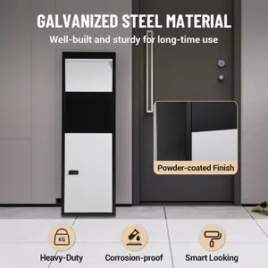 Package Delivery for Outside,Large Package Delivery Drop Box with Code Lock and Mounting Hardware, Parcel Drop Box for Porch, Curbside