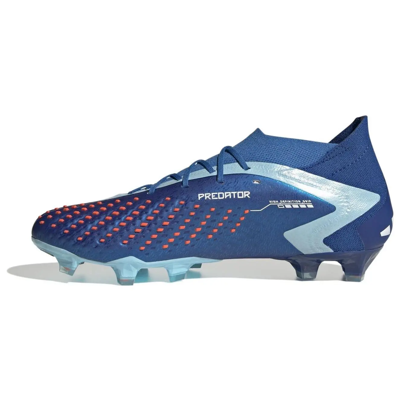 Adidas Predator Accuracy.1 Artificial Turf Professional Comfort Stability Lightweight Unisex Soccer Cleats Blue Trending Shoes, House White Official Shoes to Get / Maison Mihara