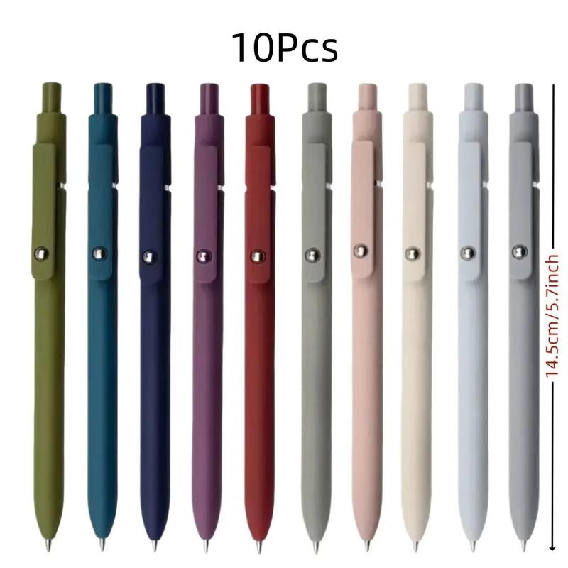 Back To School Neutral Pen, 0.5/0.7mm Quick Dry Black Ink Pen, Fine Tip Smooth Writing Pen, Cute Office School Supplies, ballpoint pen kit, Gift for Teacher