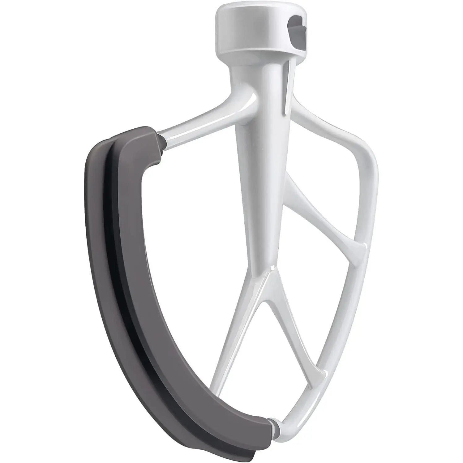 6 Quart Flex Edge Beater for KitchenAid Bowl-Lift Stand Mixers, Paddle Attachment Mixer Accessory