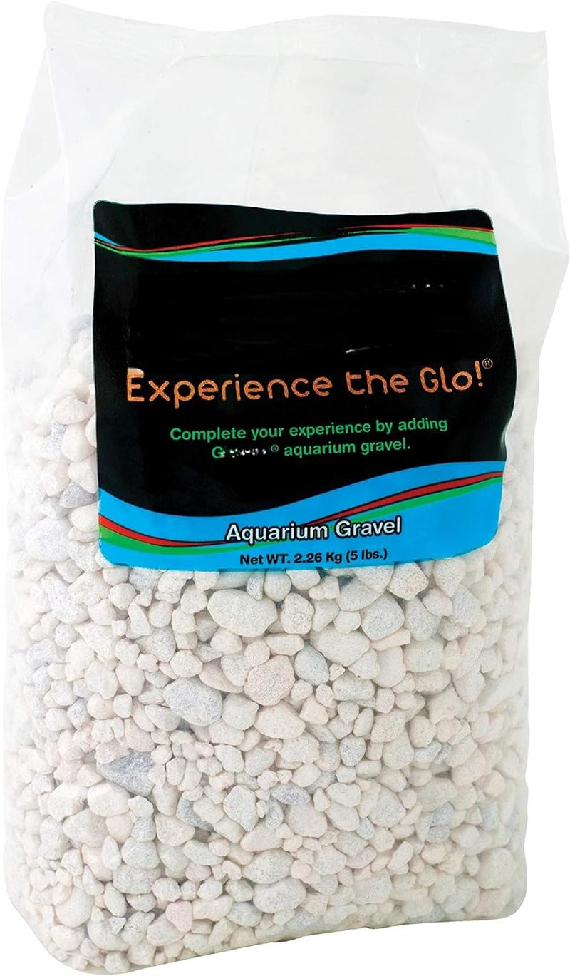 Aquarium Gravel, Fish Tank Gravel, Black With Fluorescent Accents, Compliments GloFish Tanks, 5 lb Bag