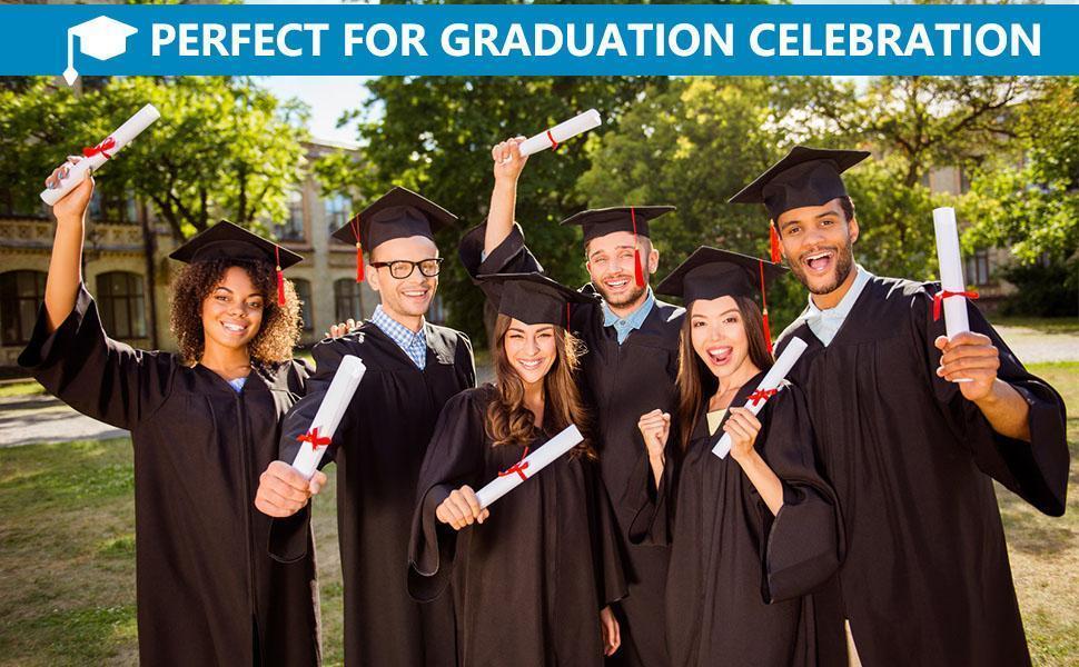 2 Pack Graduation Cap Headband Firm Anti-Fall Grad Headband Insertnb Secures Your Graduation Cap