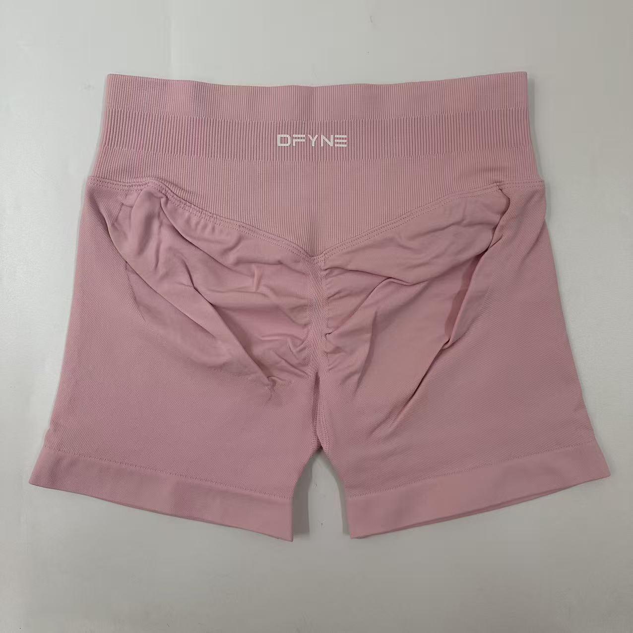 Dfyne Impact Women's Yoga Shorts, Tighten the Buttocks, High-Waist Stretch, Suitable for Exercise and Fitness, As Well as Outdoor Cycling.