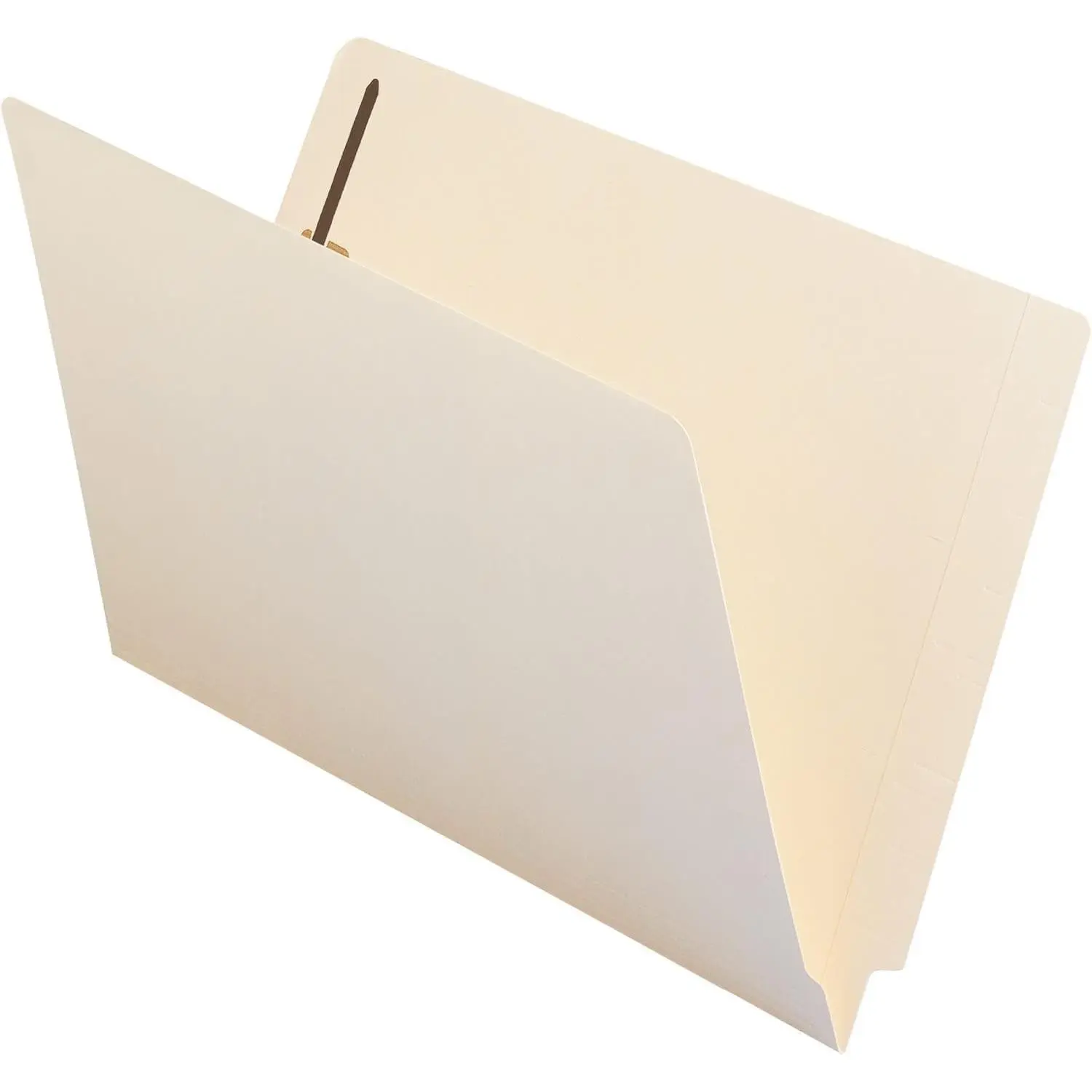 End Tab Fastener File Folder, Shelf-Master Reinforced Straight-Cut, Legal Size, Manila, 50 per Box, 37115